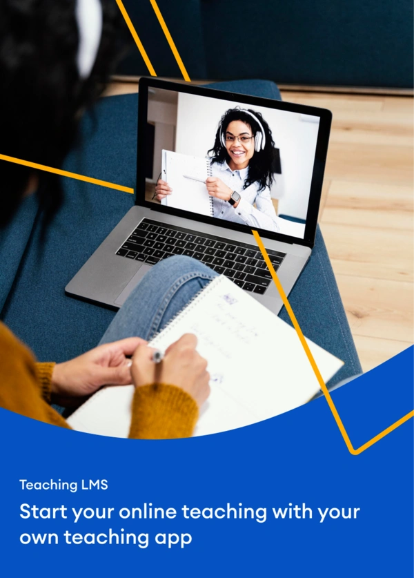 Representing Brochure for Teaching LMS