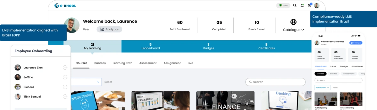Practical LMS use cases in Brazil
