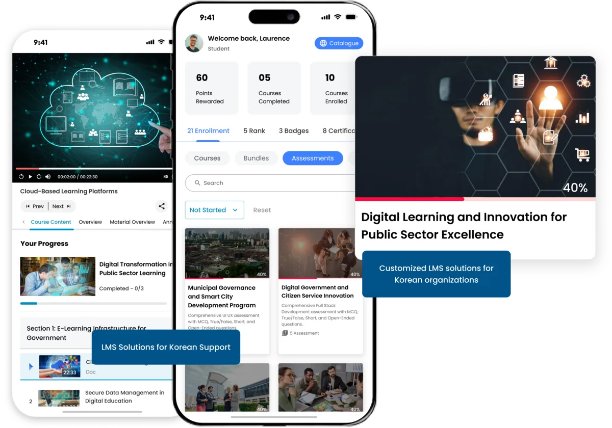 Tailored LMS Solutions for Korean Organizations