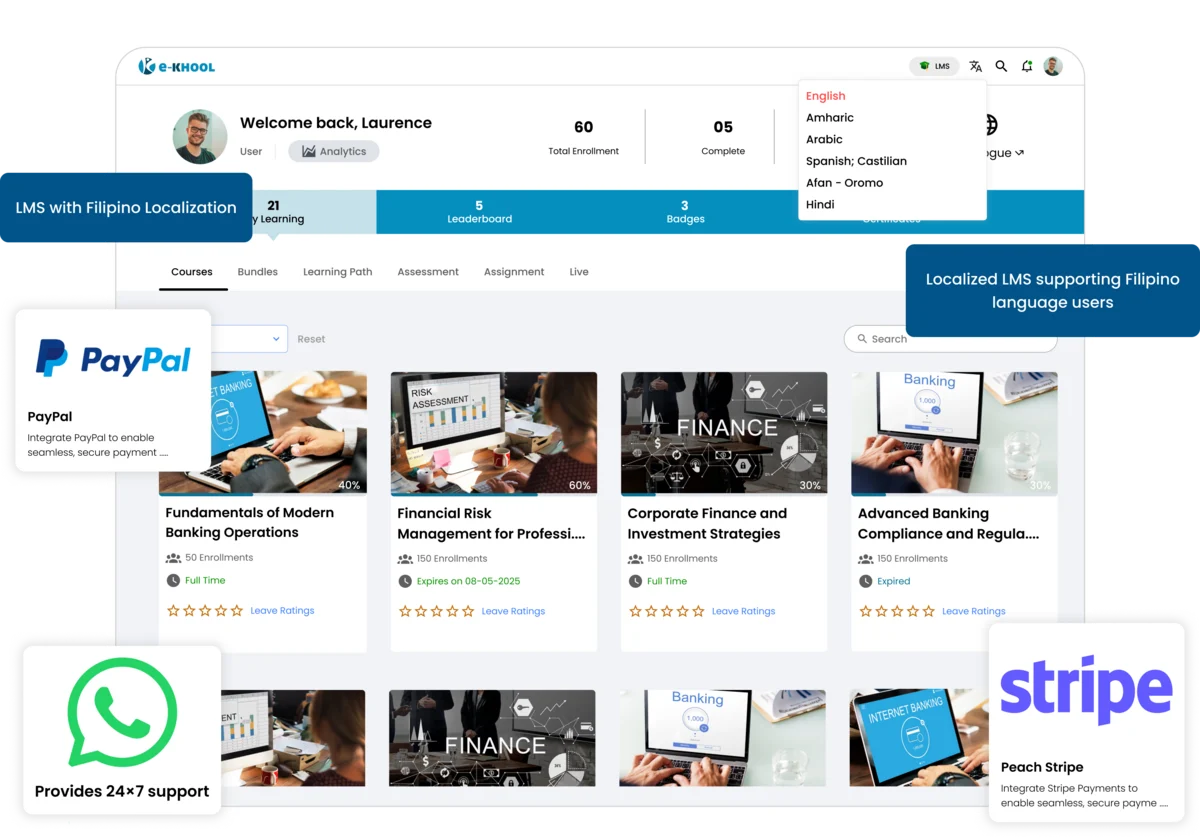 Localized LMS for Philippines Companies