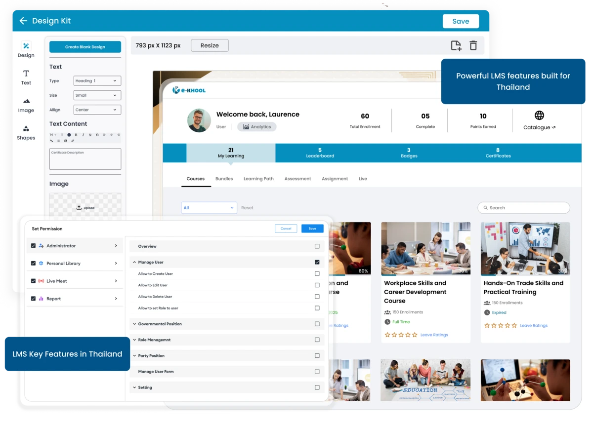 Advanced LMS Features for Thailand