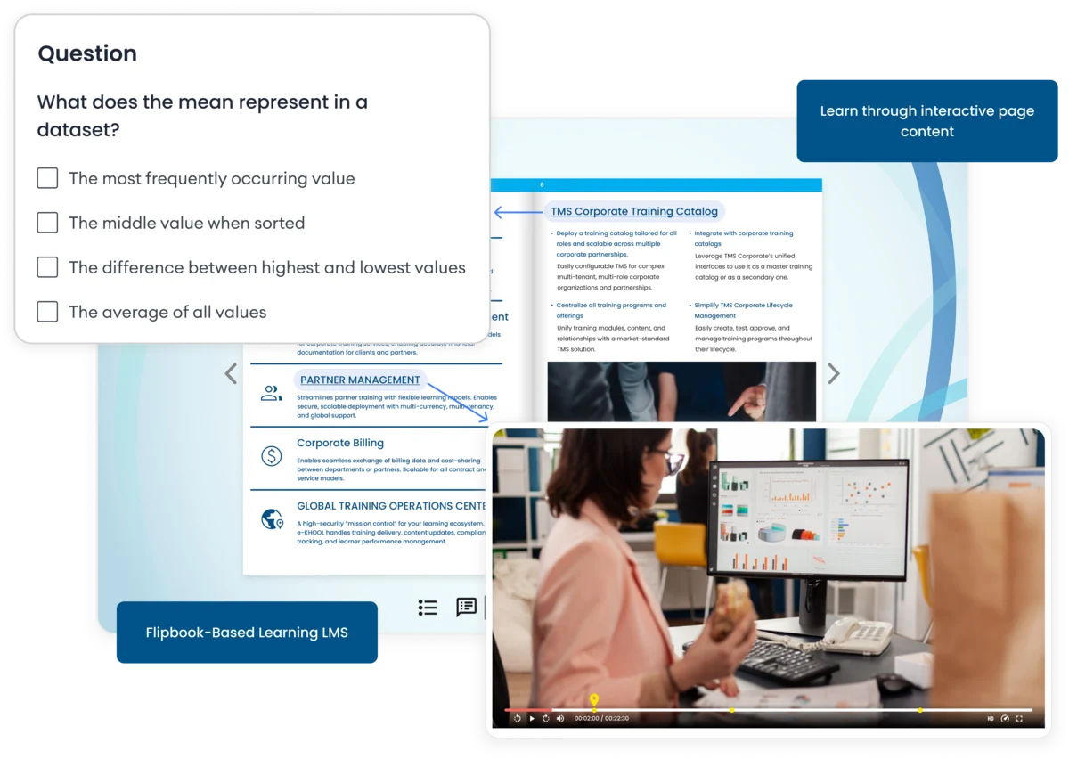 Interactive learning features embedded within flipbooks to boost engagement on e-KHOOL LMS