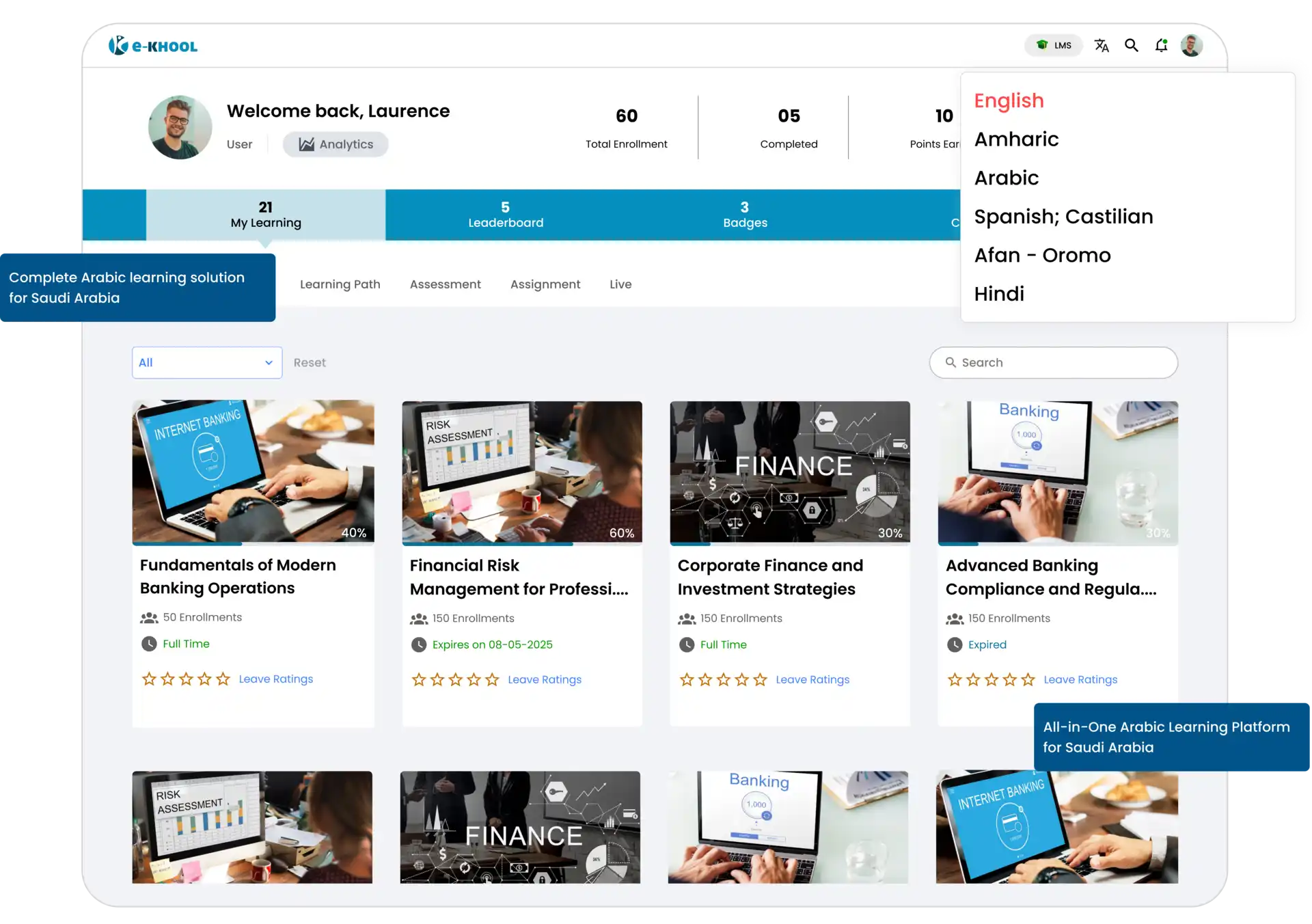 e-KHOOL LMS stands as a key player in Saudi Arabia’s smart education system
