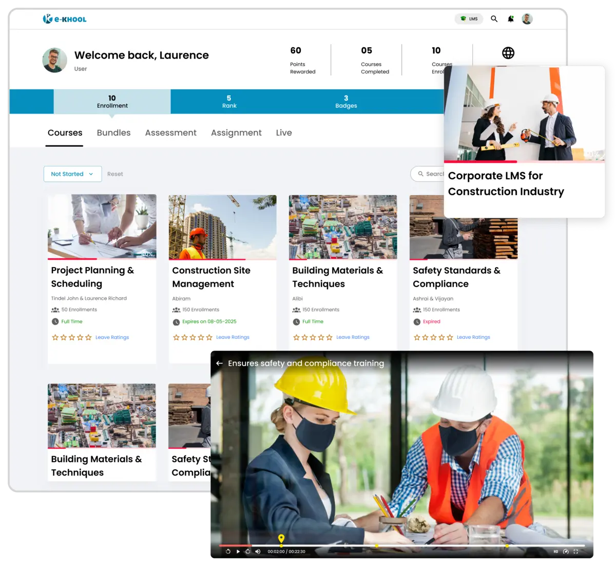 Construction Industry Corporate Training Software