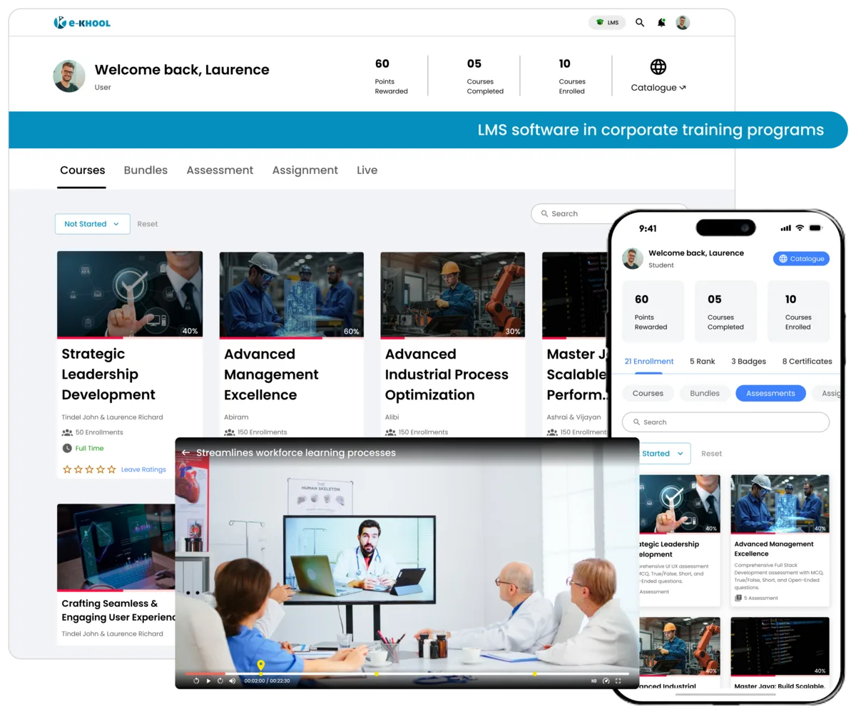 LMS Software for Corporate Training Programs