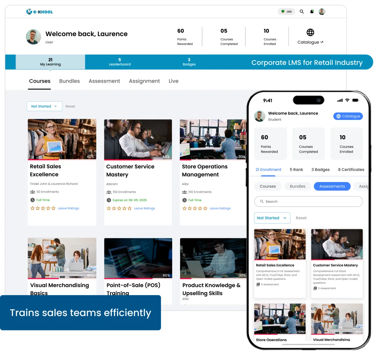 Retail Industry Corporate Training Software