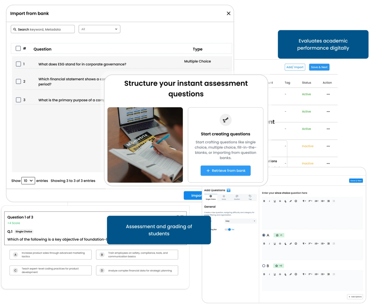 Smarter learning and automatic grading with K12 Solution