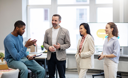 Learning management system with local support