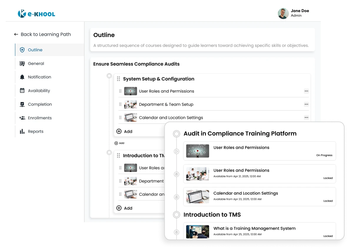 Audit in Compliance Training