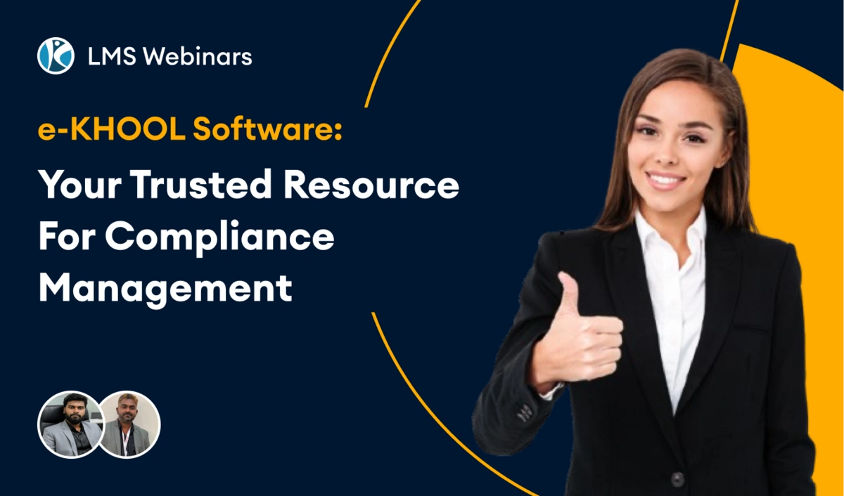 Public service webinar exploring e-KHOOL LMS and modern government learning